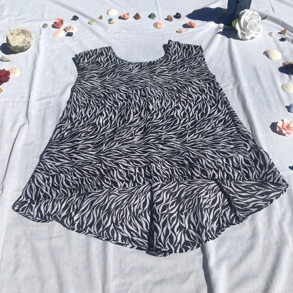 Gorgeous Zebra Printed Blouse